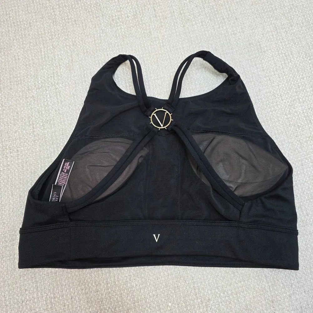 Athleta Fabletics Victorias Secret Sports Bra Bundle Purple Grey Black 36D XL L - Picture 6 of 8